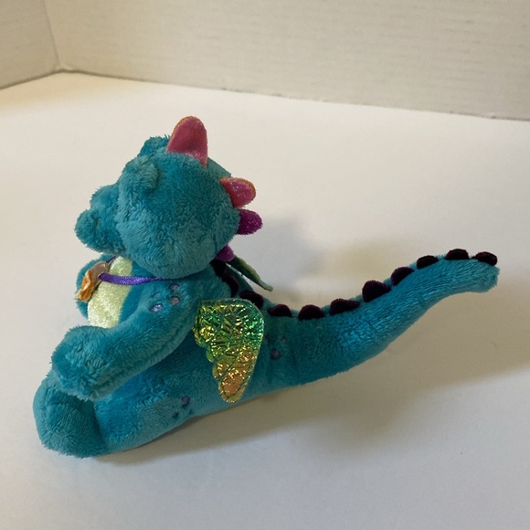 Vintage Gund Dragon Tales Ord the Blue Dragon Plush - Picture 3 of 7